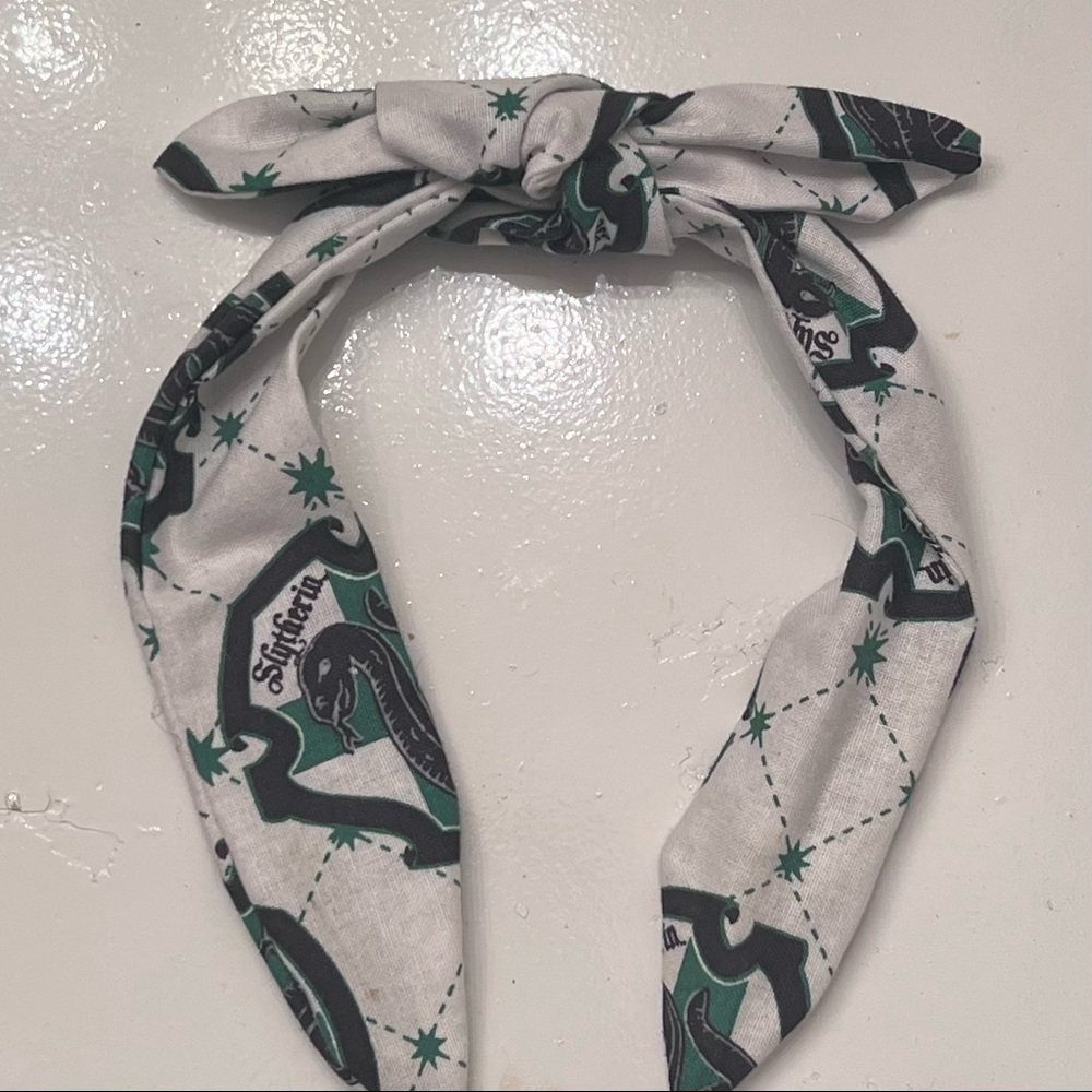 Slytherin Bow Headband